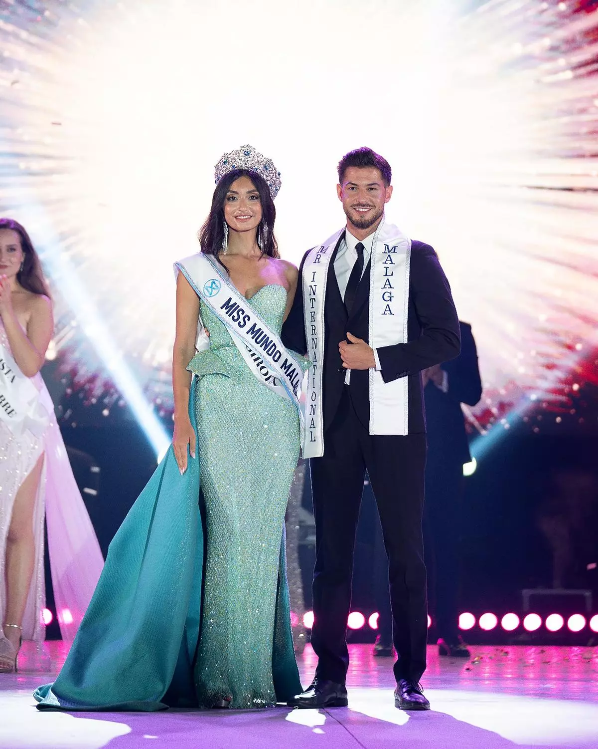 Pedro Calle y María Luque, los nuevos guapos oficiales de Málaga