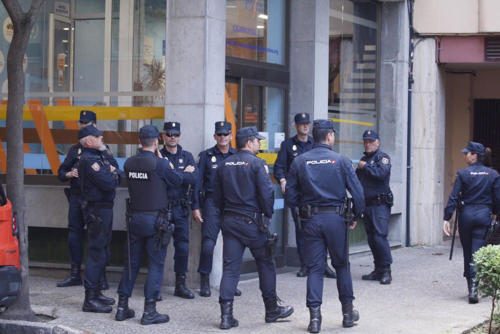 Registre policial a la Fundació Plataforma Educativa de Girona