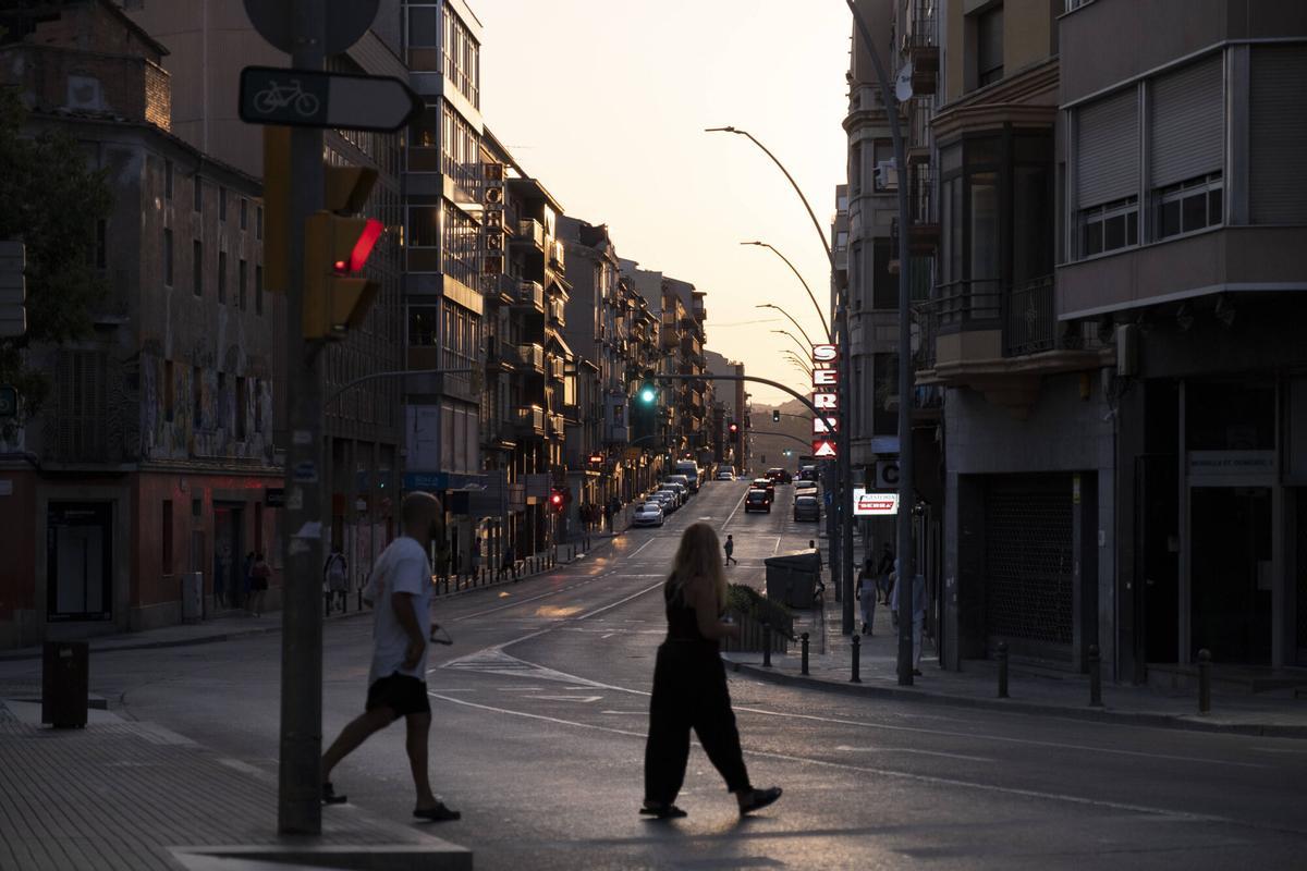 Així es va veure l'eclipsi des del centre de Manresa