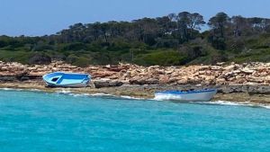 Cementiri de pasteres a la costa sud de Mallorca