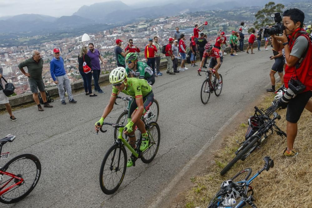 Vuelta Ciclista España, subida al Naranco