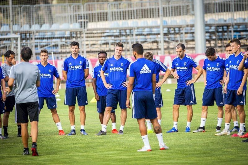 Entrenamiento del Real Zaragoza del 24 de julio