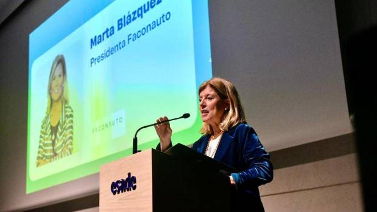 Marta Blazquez, presidenta de Faconauto.