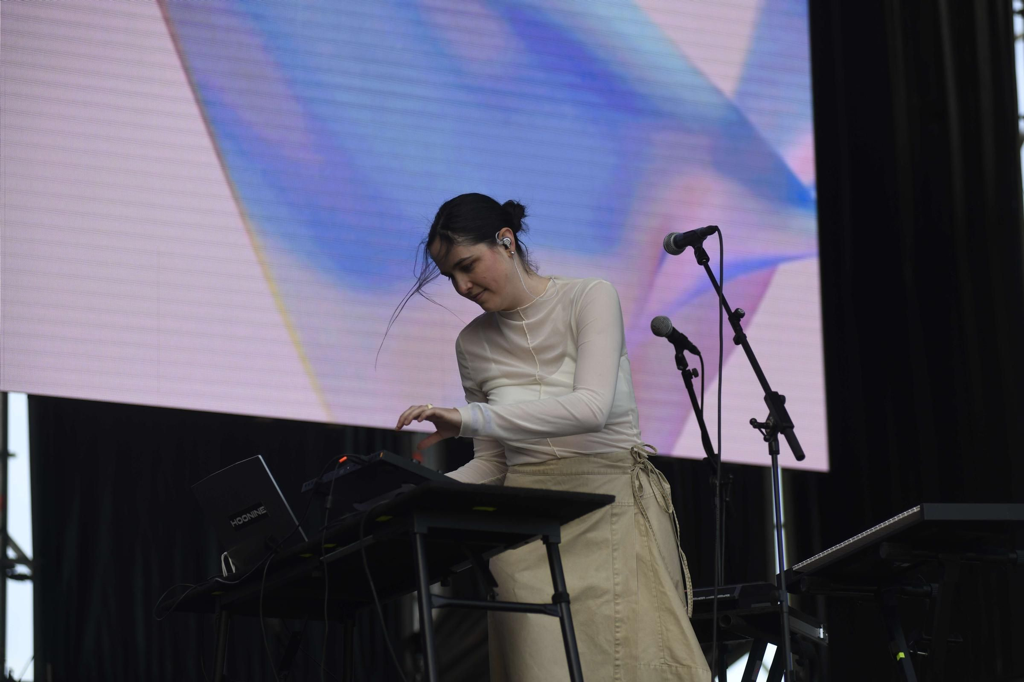 Concierto de Hoonine en el Warm Up 2024