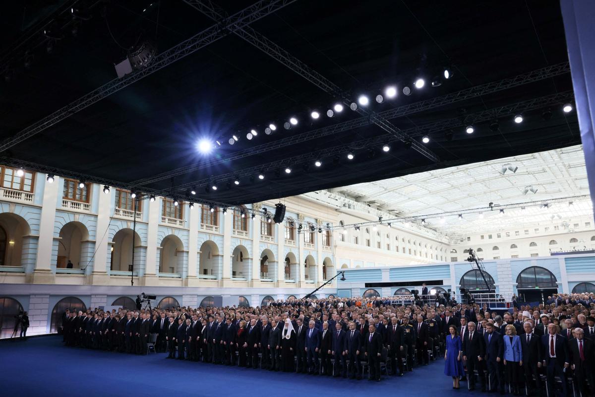 Vladimir Putin pronuncia el discurso del Estado de la Nación