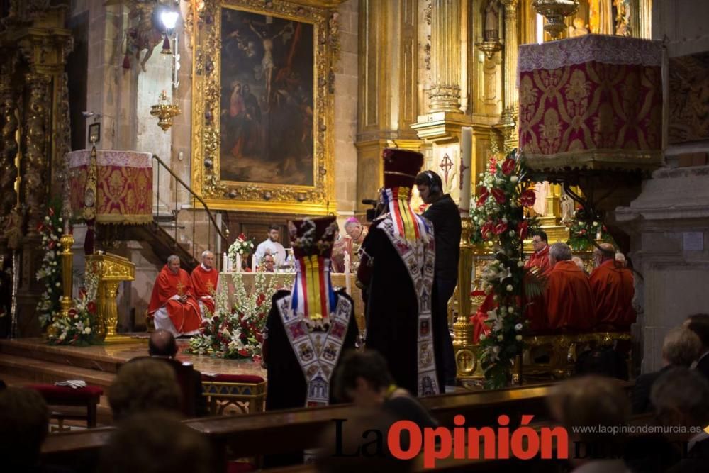 Misa Pontifical en Caravaca