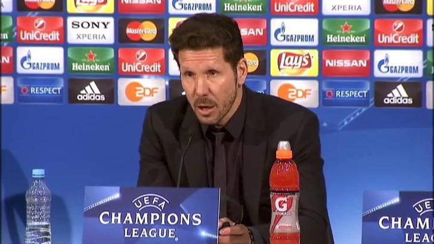 Simeone: &quot;No es casualidad jugar finales de Europa League, Champions, Copa y Supercopa&quot;