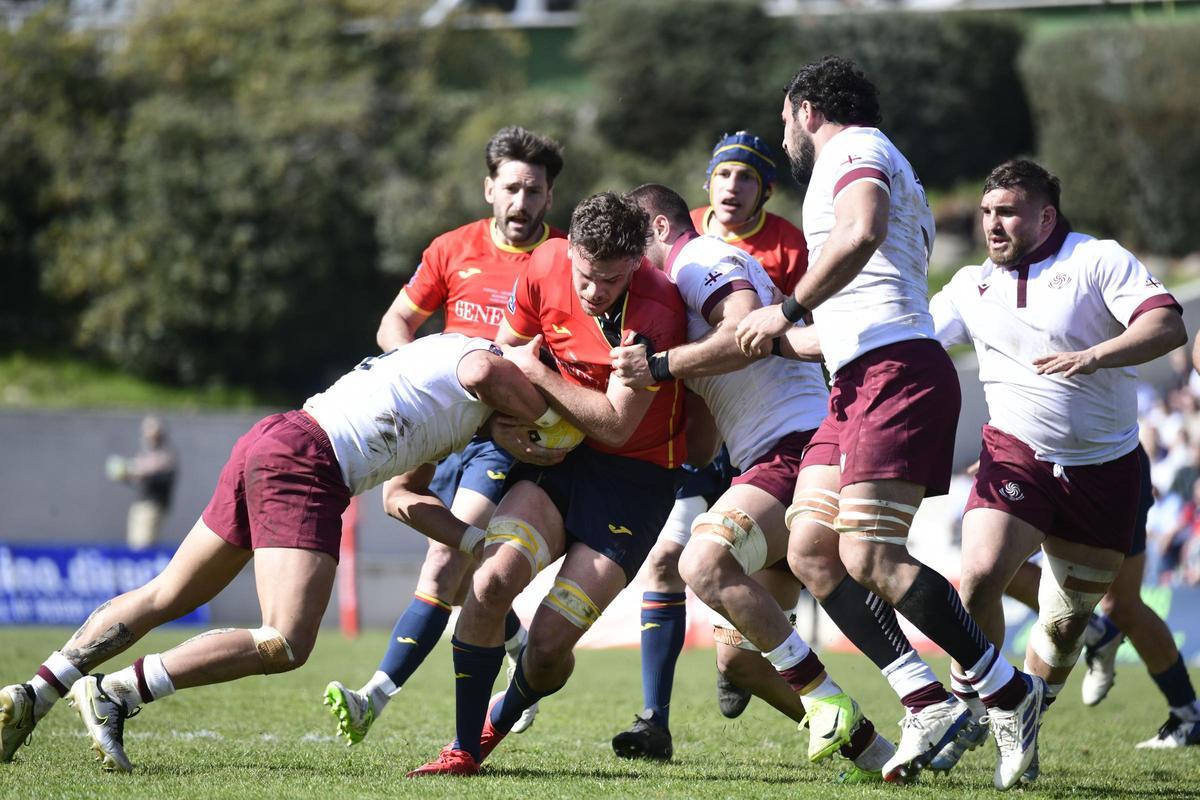 32-62. España da la cara, pero cae ante Georgia