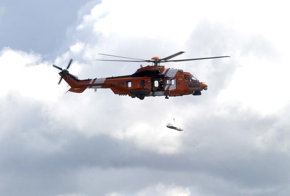 Simulacro de Salvamento Marítimo en A Coruña