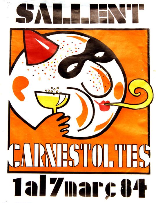 Tots els cartells del Carnaval de Sallent