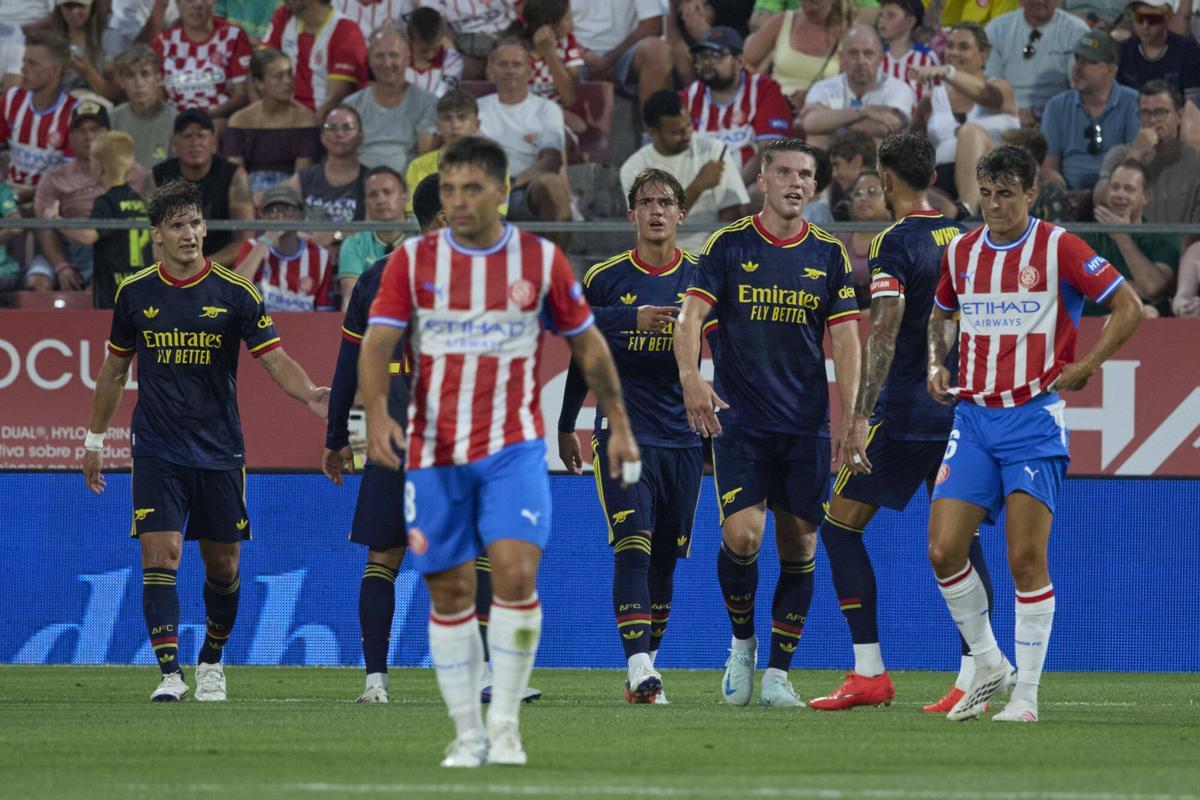 Les imatges del Trofeu Costa Brava entre el Girona FC i l'Arsenal FC Les imatges del Trofeu Costa Brava entre el Girona FC i l'Arsenal FC