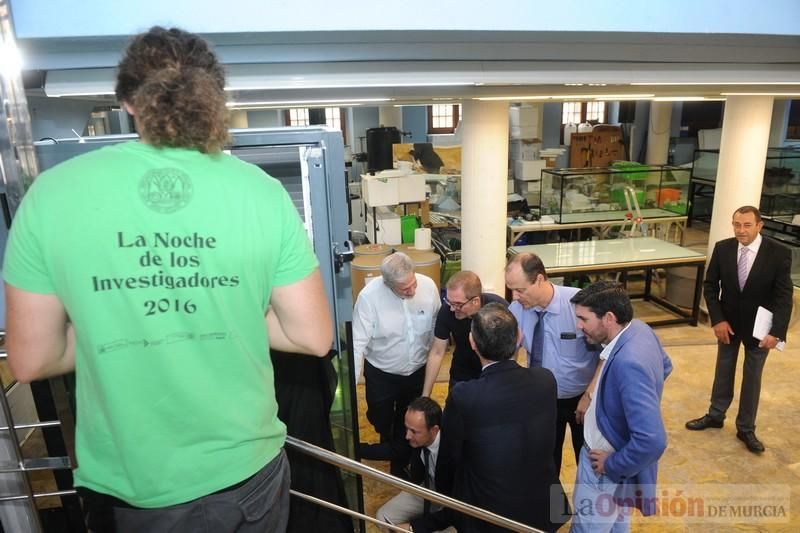 El acuario de la UMU albergará las especies emblemáticas del Mar Menor