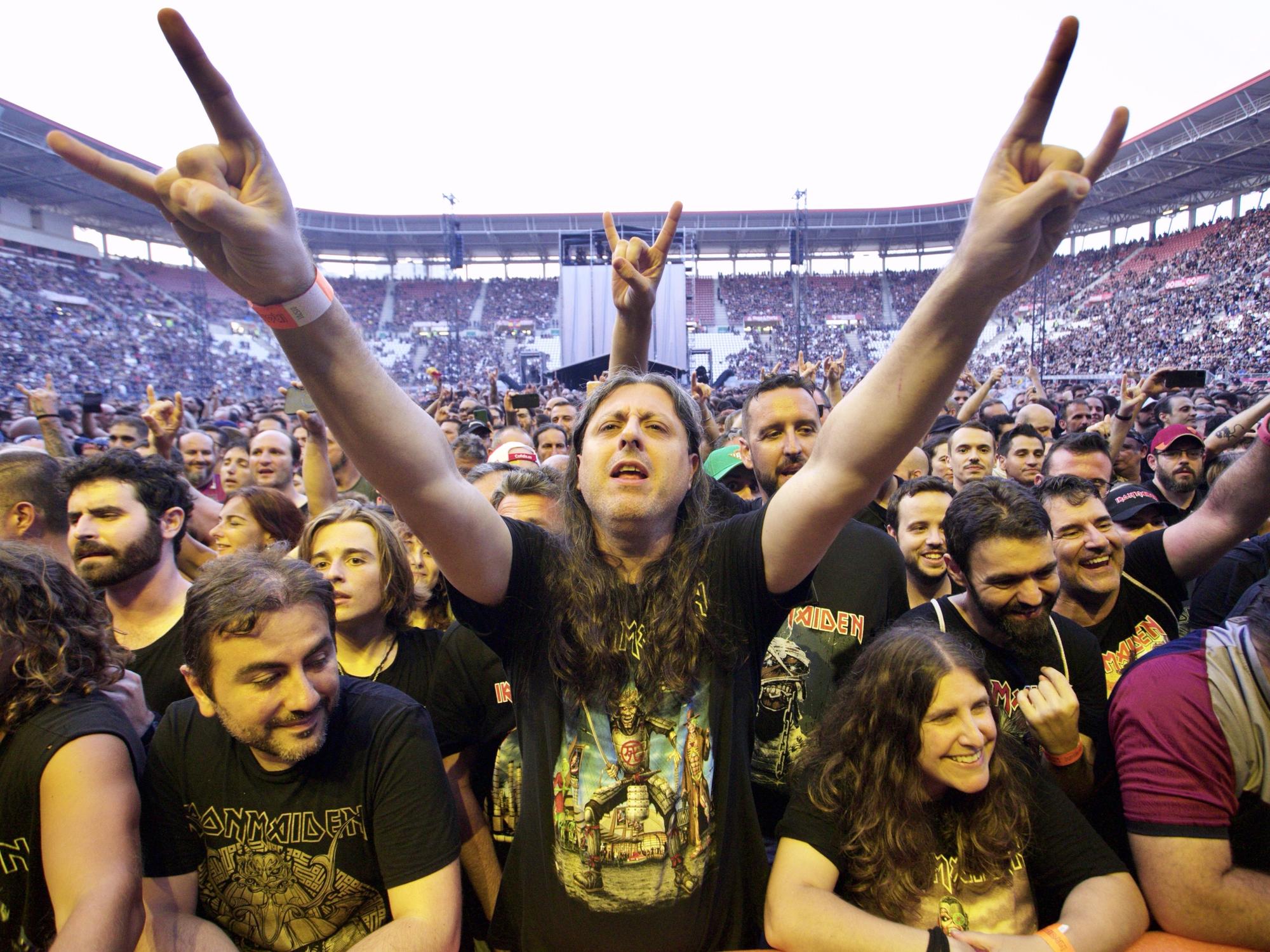 Todas las fotos del épico concierto de Iron Maiden en Murcia