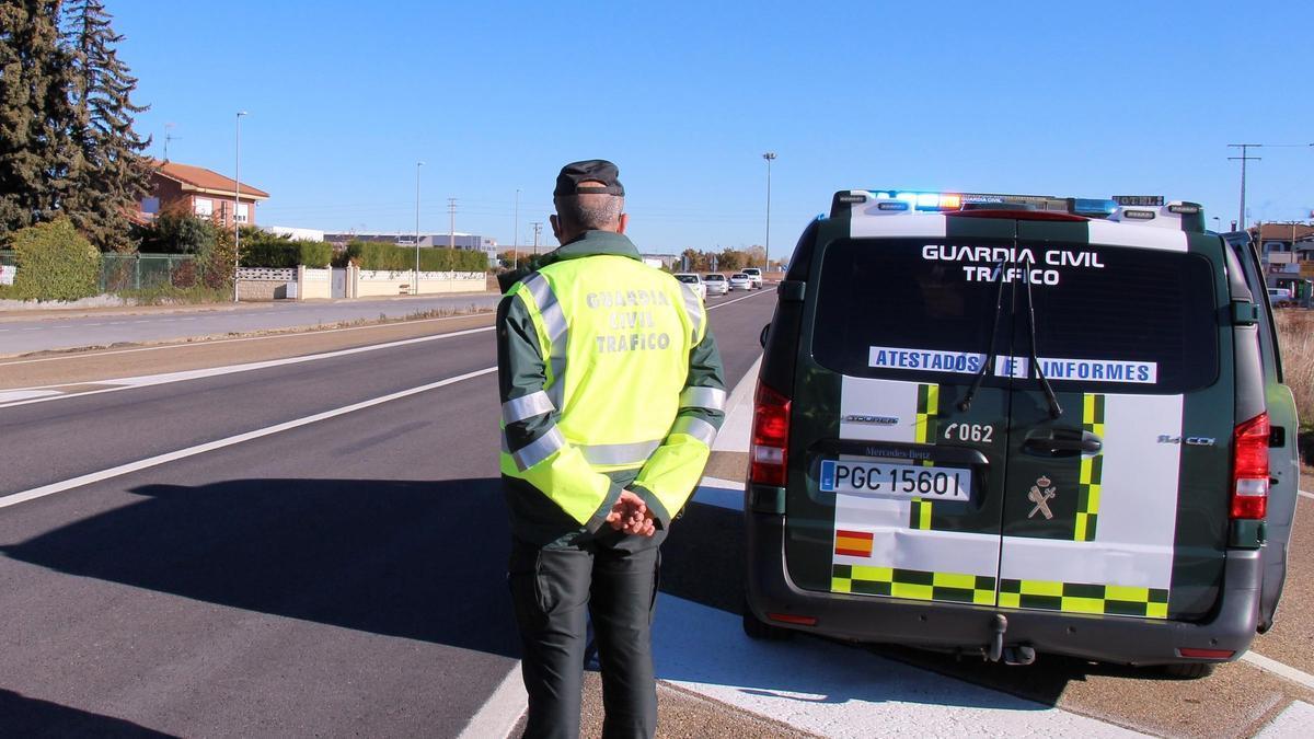 Patrulla de Tráfico de la Guardia Civil.