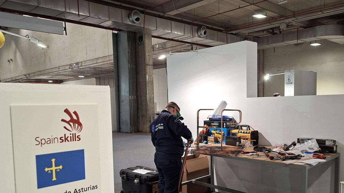 Participación de un alumno del centro en la competición nacional SpainSkills.