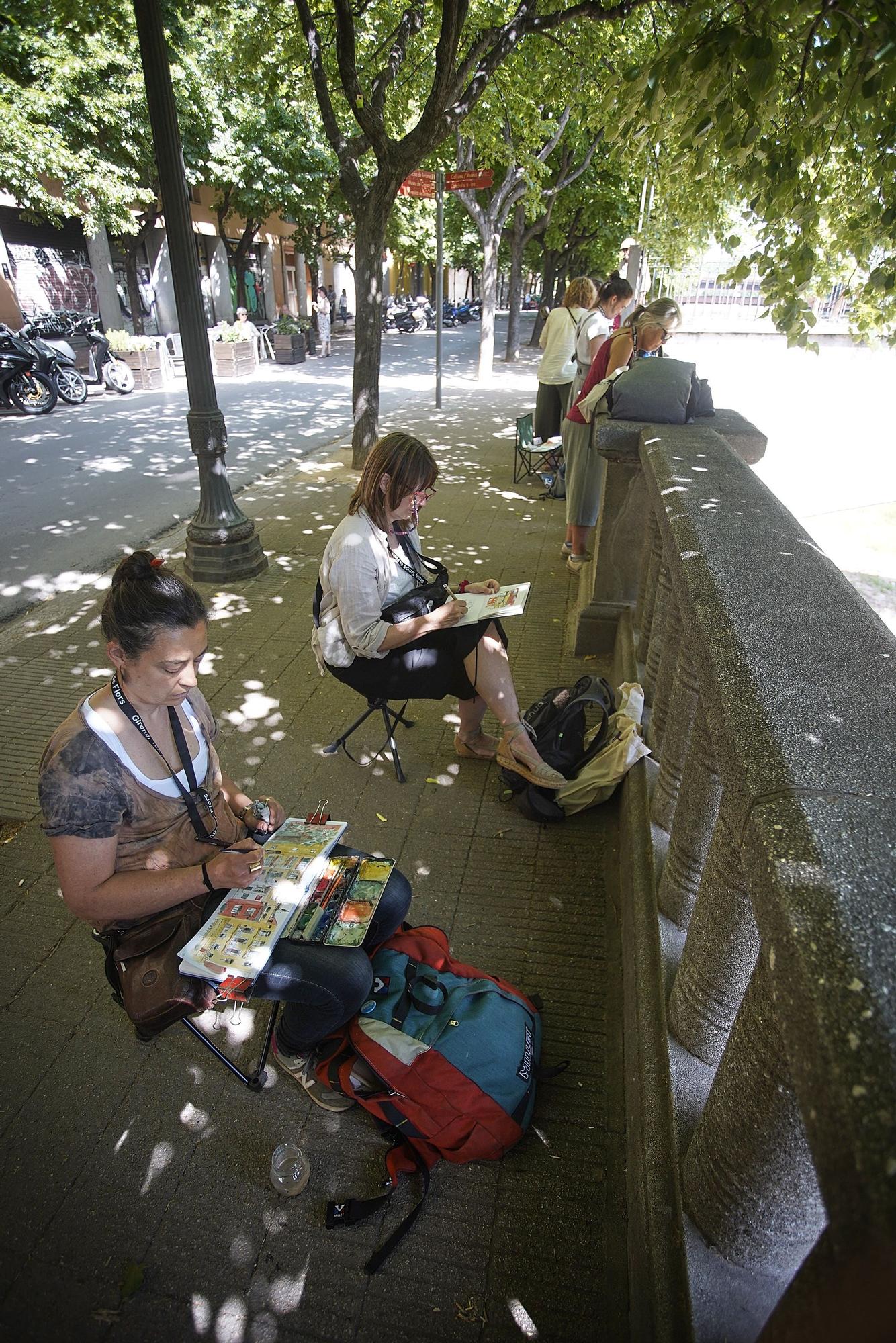 Trobada d’Urban Sketchers a la ciutat de Girona