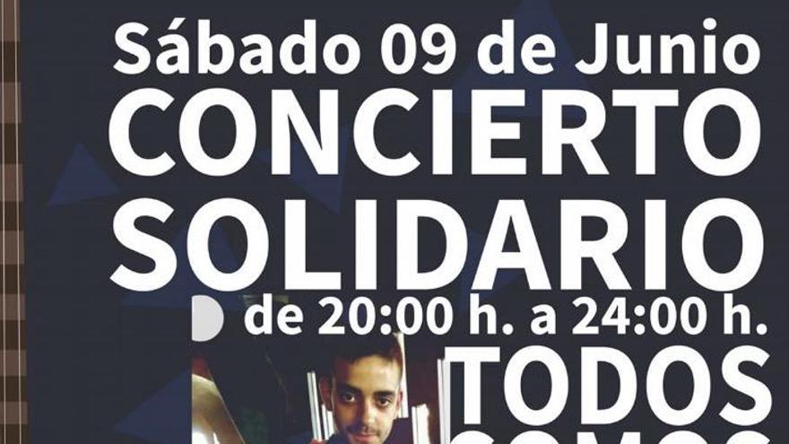 Organizan un concierto solidario en favor de Germán Fernández