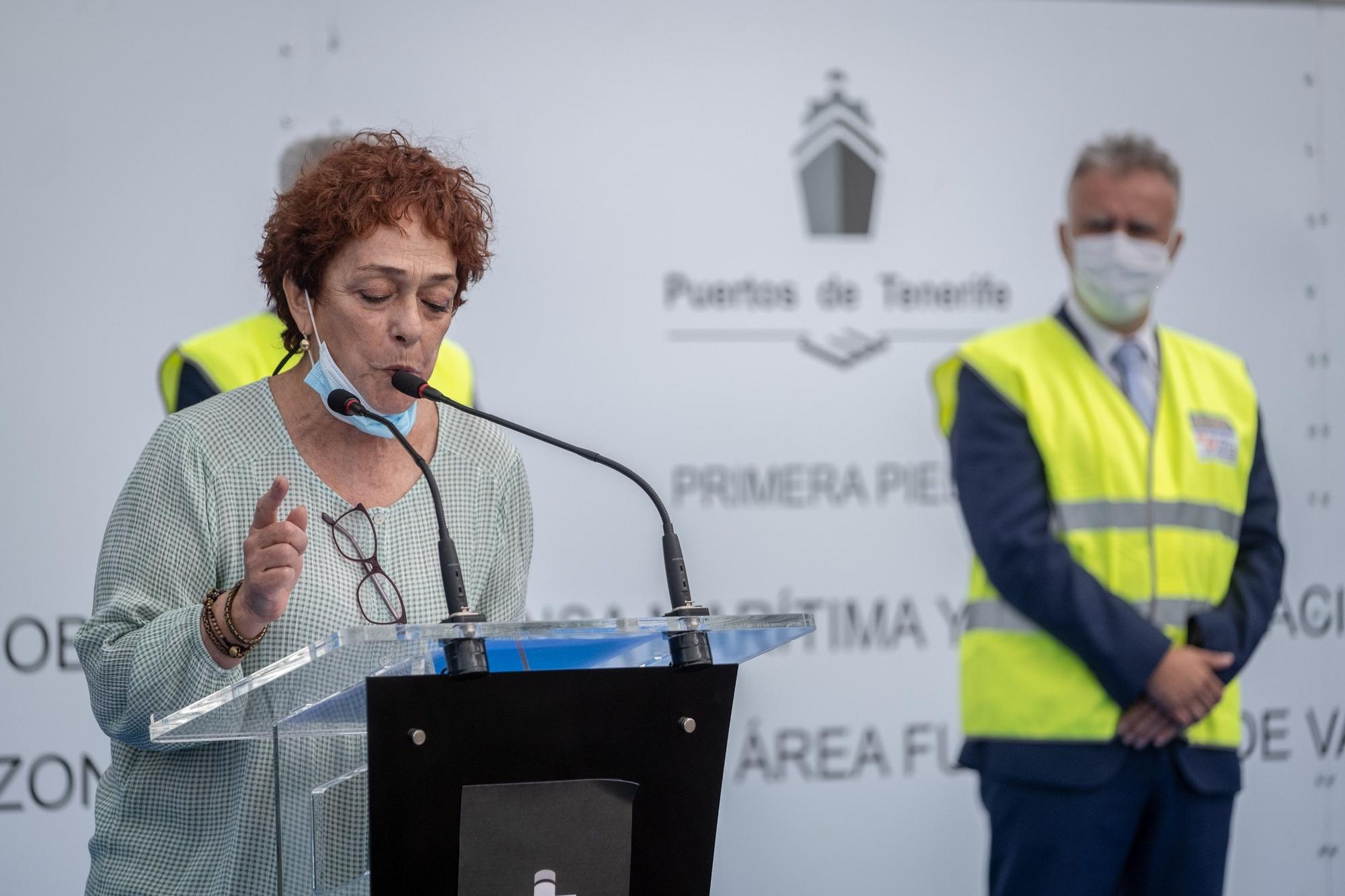 Inicio de las obras de la playa de Valleseco