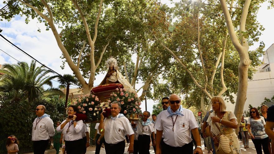 La Virgen de las Huertas ya está en San José para las fiestas de Lorca