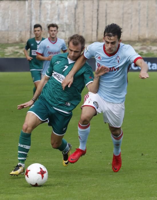 Celta B y coruxo firman tablas en Barreiro que permiten a ambos conjuntos frenar su mala racha.