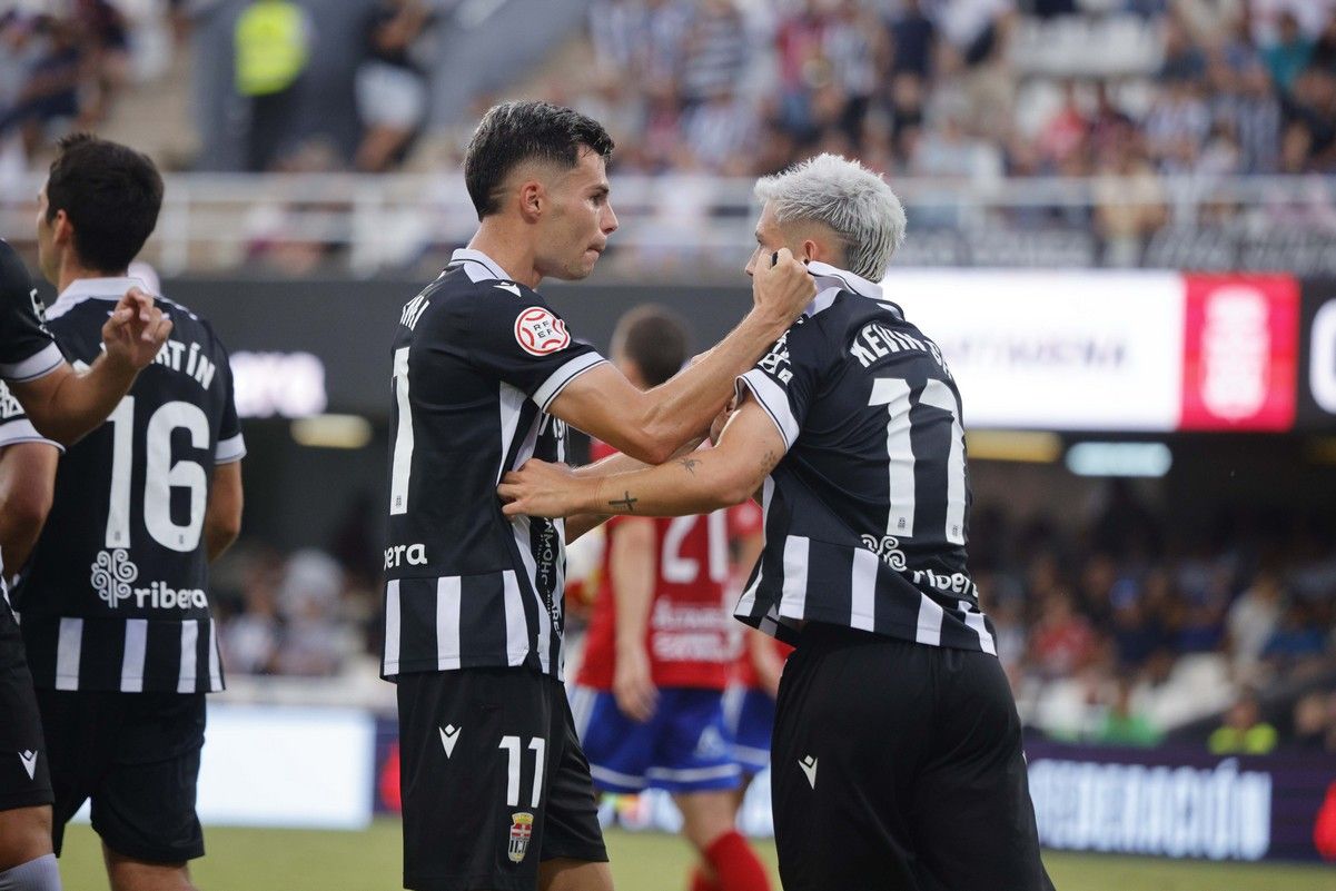 La victoria del FC Cartagena sobre el Tarazona, en imágenes