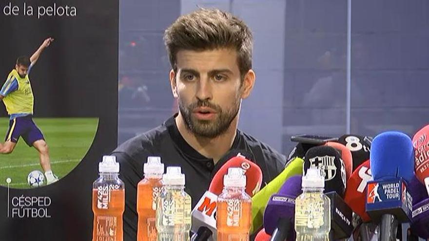 Piqué: "Con este equipo me cuesta pensar que este año no va a acabar bien"