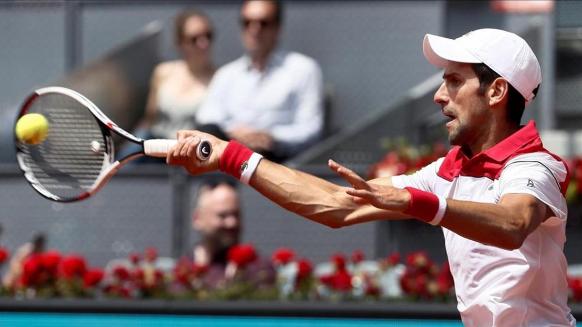 Djokovic se despidió del torneo del Madrid ante el británico Edmund