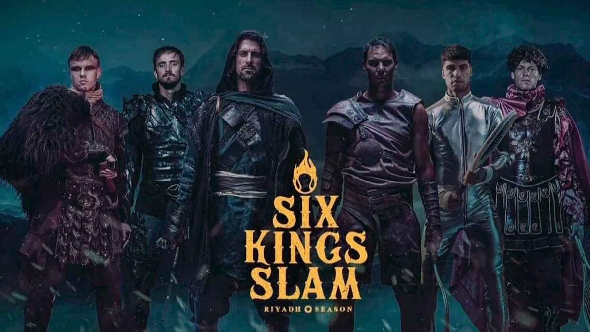 Tenis Arabia Saudí confirma el '6 Kings Slam' Nadal, Alcaraz