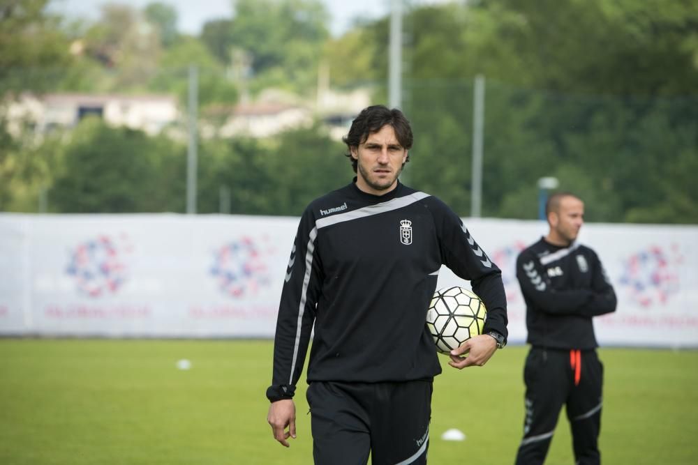 Entrenamiento del Real Oviedo