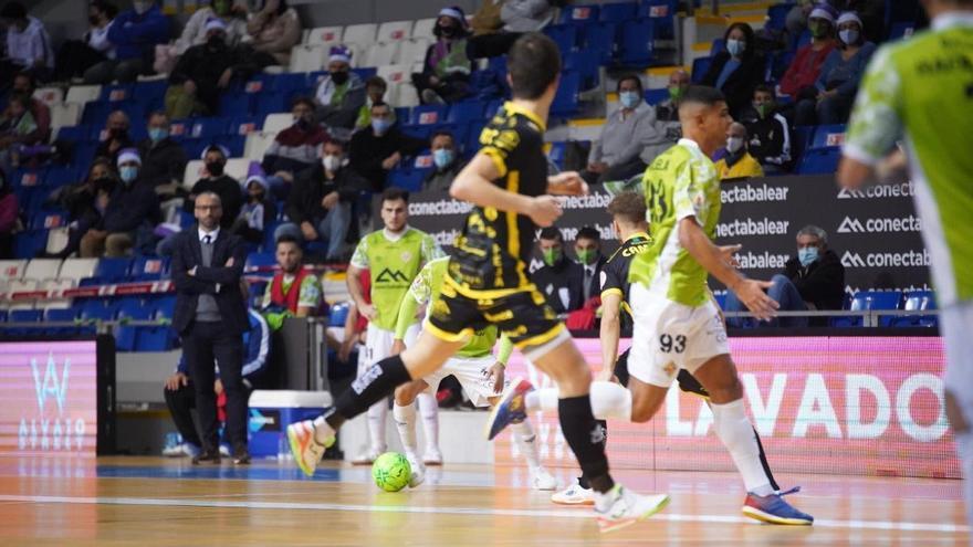 Imagen del Palma Futsal-Jaén del pasado 24 de diciembre, con público en Son Moix