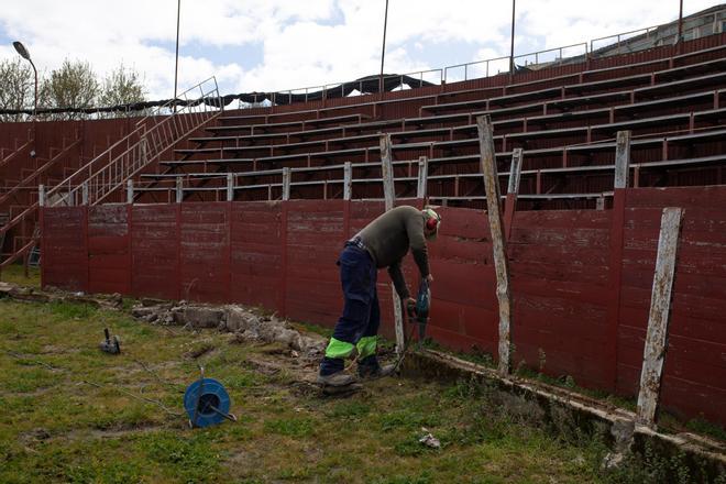 GALERÍA | Adiós a la plaza de toros portátil de Fermoselle