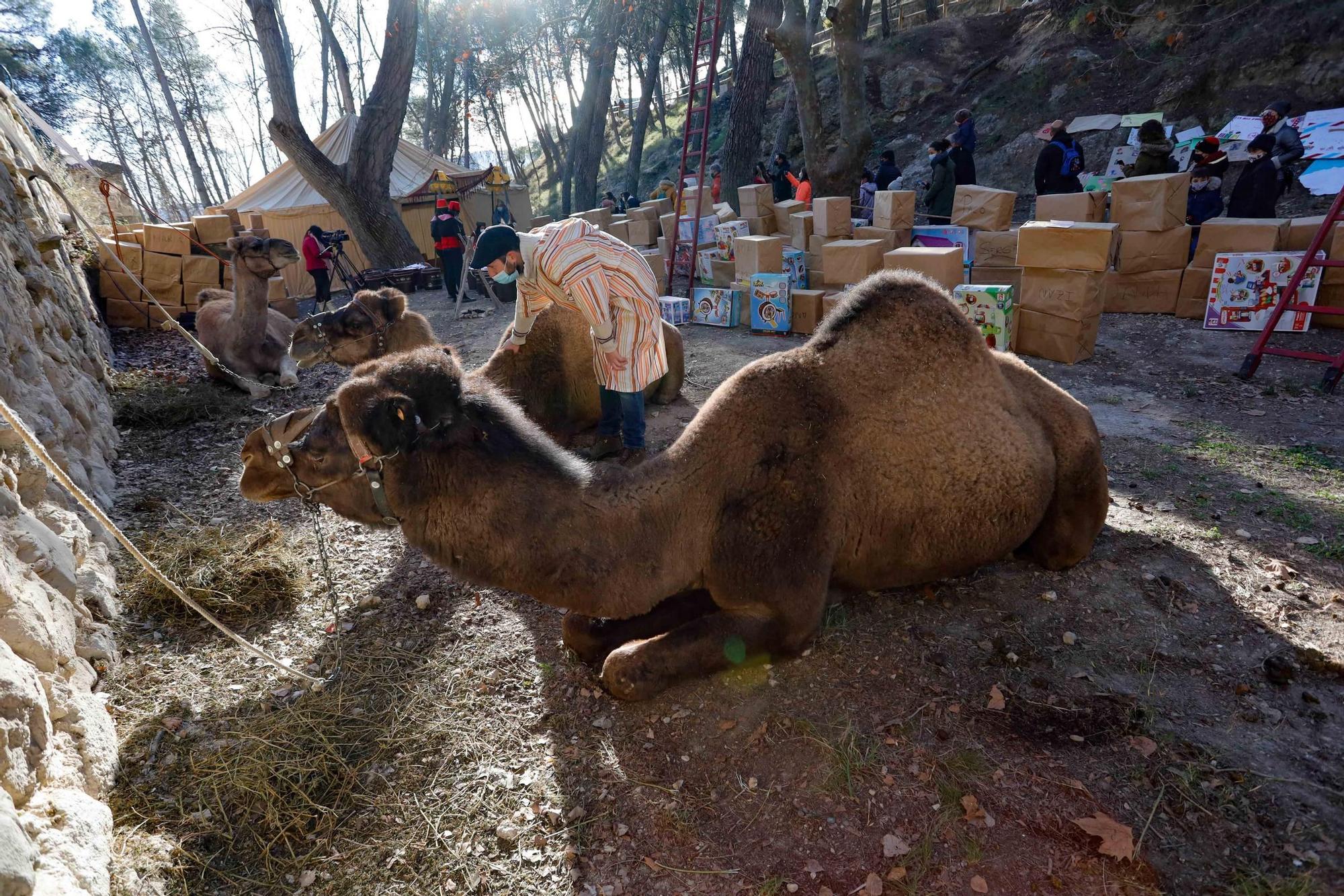 El Campamento Real prepara la llegada de los Reyes Magos a Alcoy