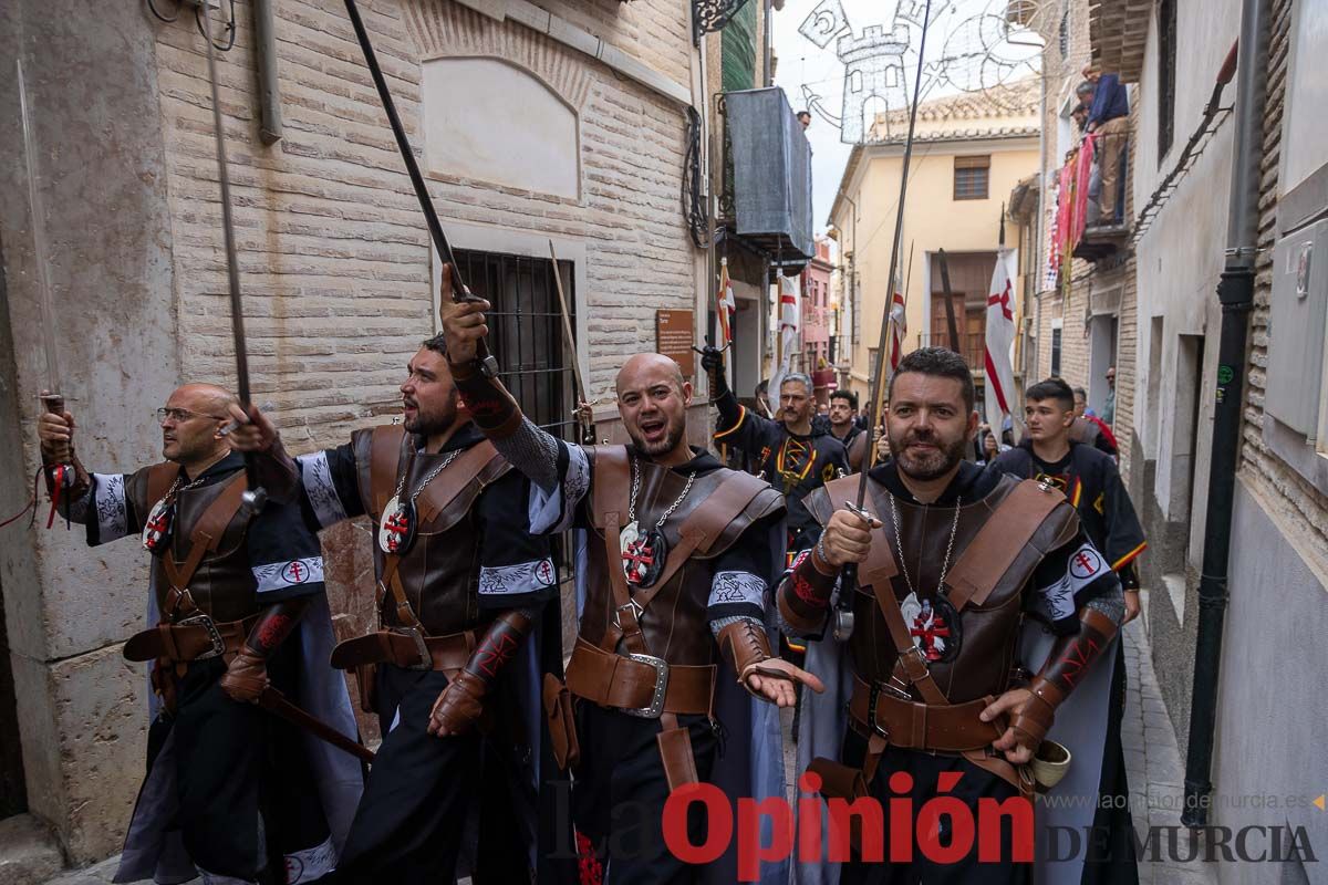 Procesión del día 3 en Caravaca (bando Cristiano)