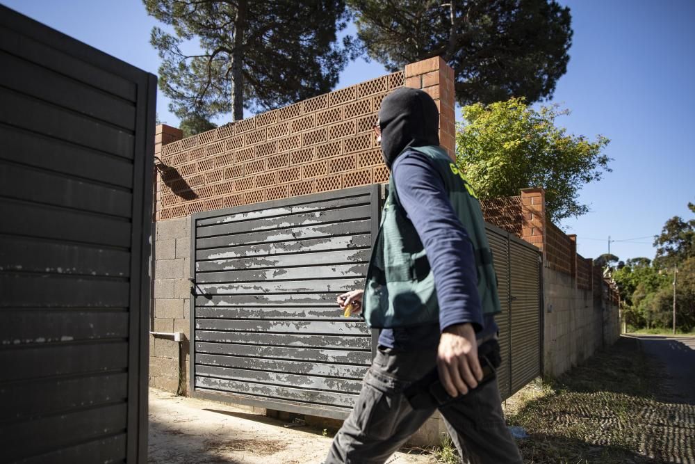 Operació antidroga de la Guàrdia Civil amb epicentre a Vidreres