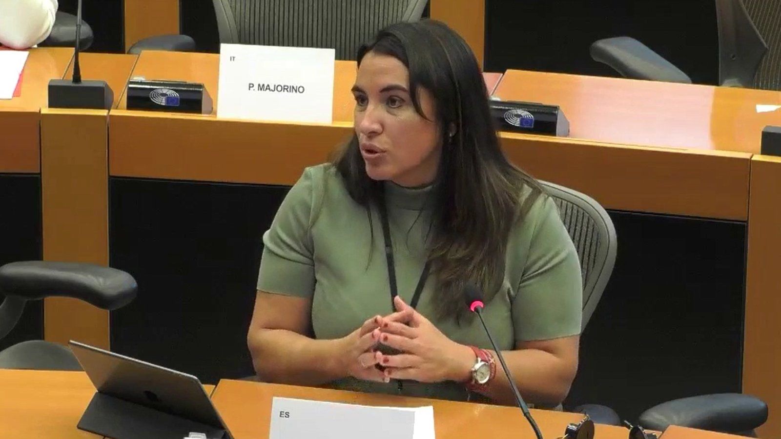 La eurodiputada del PSOE Mónica Silvana González.