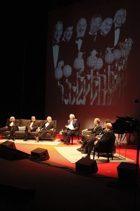 Encuentro con el público de “Les Luthiers” y actuación en Gijón