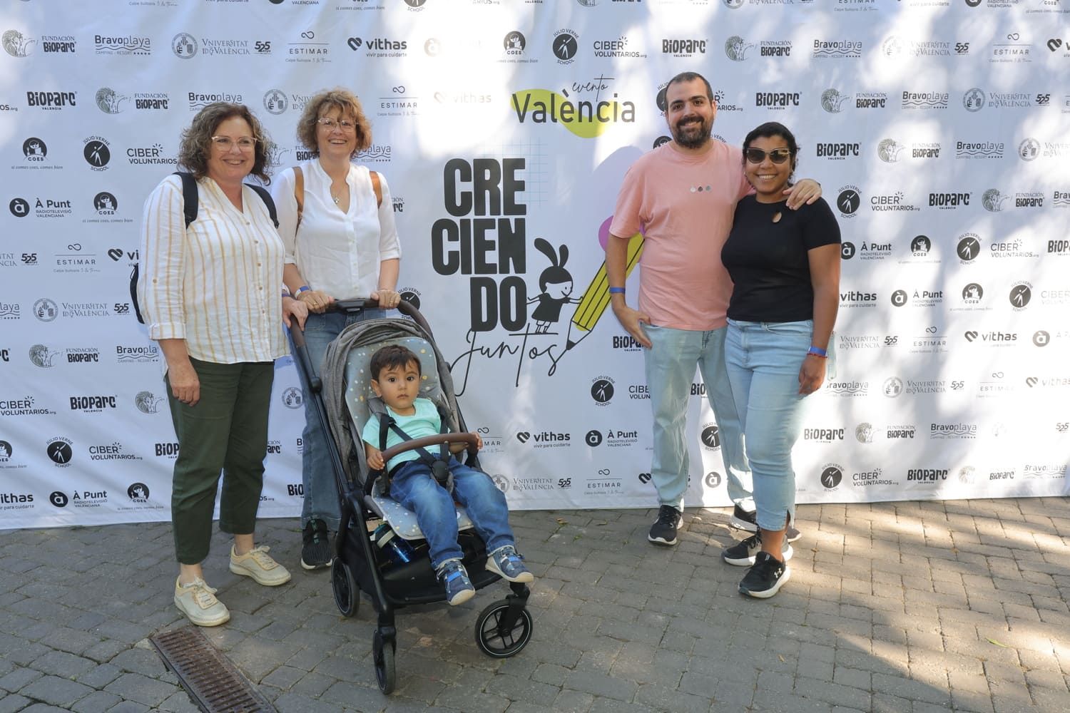 'Creciendo Juntos' en Bioparc València: photocall de todos los asistentes