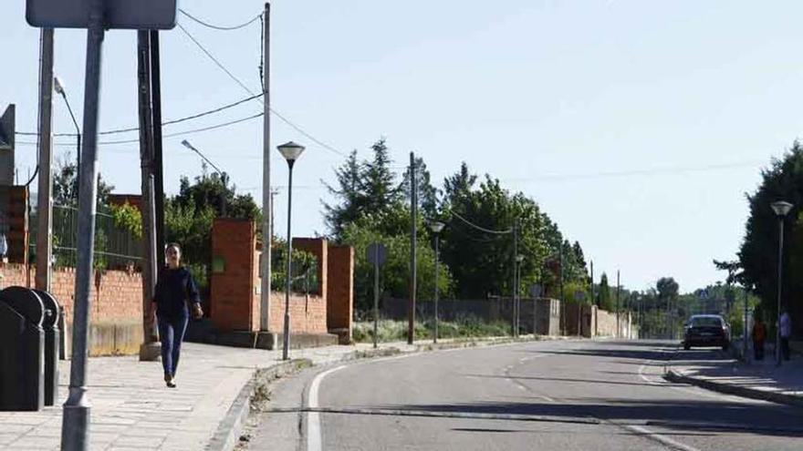 Carretera que une actualmente Morales con El Perdigón.