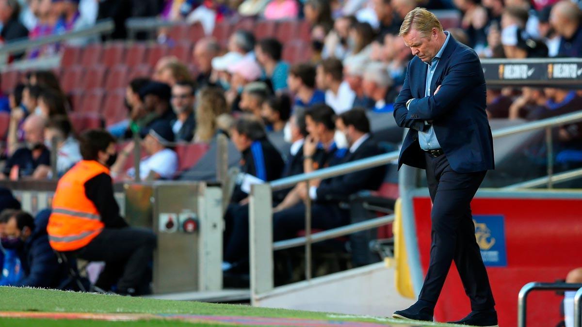 Koeman resta importancia al incidente del coche a la salida del Camp Nou