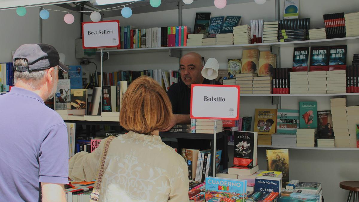 Ambiente en la última edición de la Feria del libro