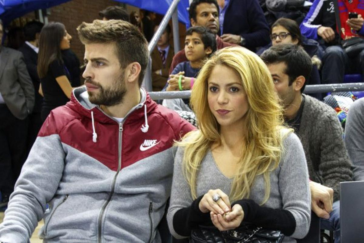 Shakira y Gerard Piqué al inicio de su relación