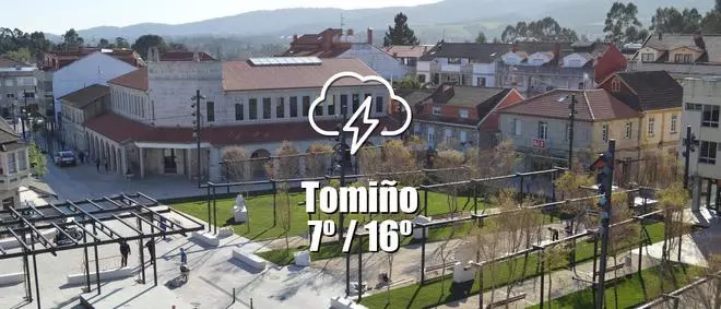El tiempo en Tomiño: previsión meteorológica para hoy, sábado 27 de abril