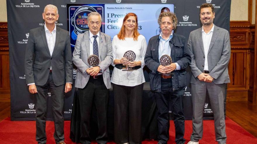 The science fair recognizes three prominent figures in canary science