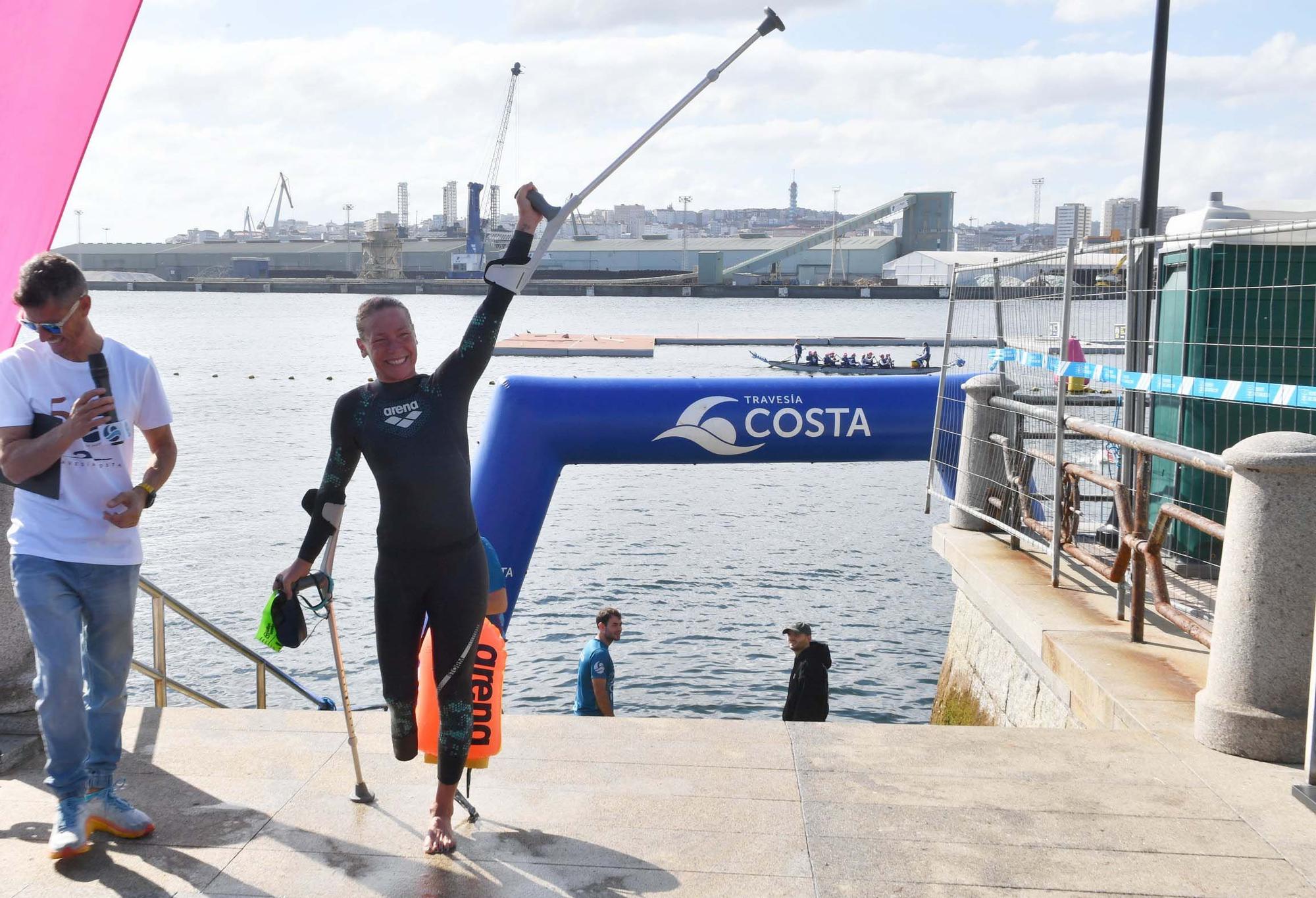 El circuito de aguas abierta Travesía Costa cierra su edición en A Coruña