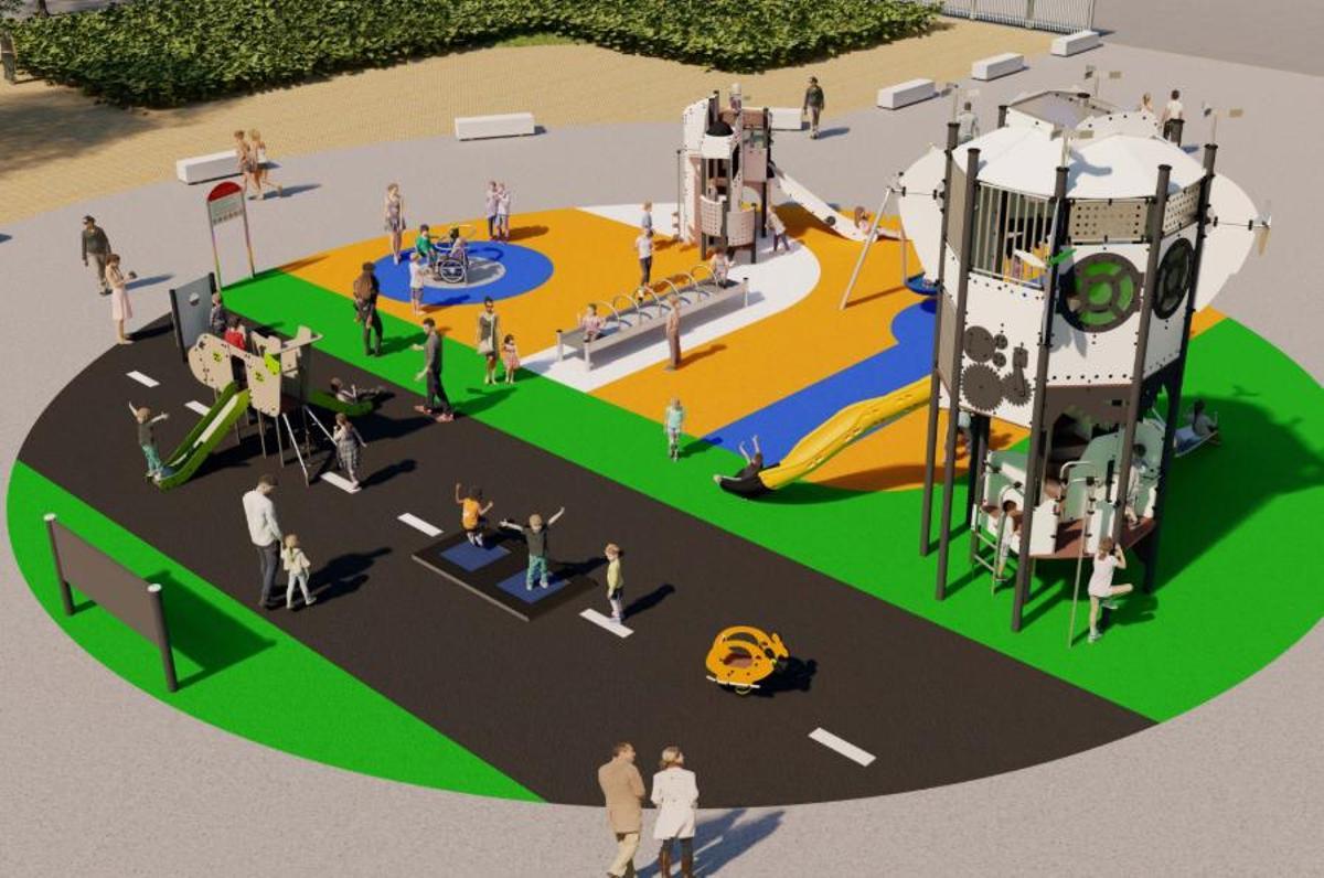 El Ayuntamiento impulsa un parque infantil singular en Sevilla Este con más de 500.000 euros