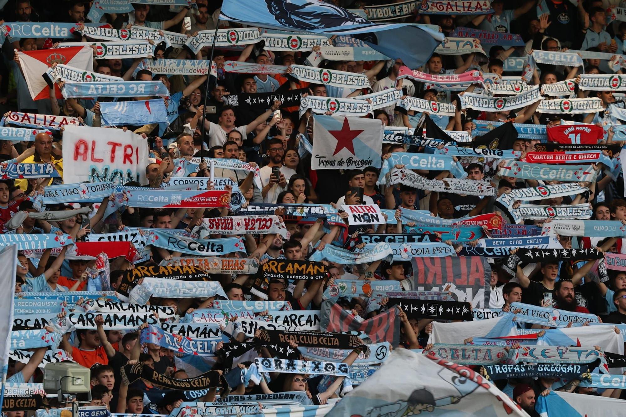 El Celta-Las Palmas, en imágenes