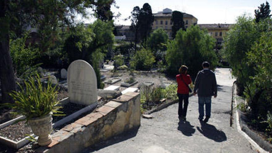 Imagen del cementerio inglés.