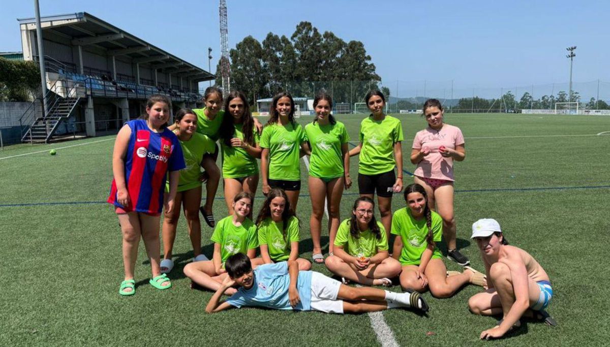 Un momento de actividad del programa FutAventura. |  T.H.