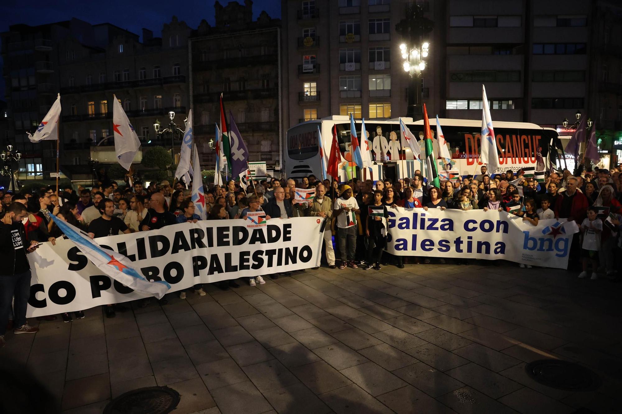 Galicia sale a la calle por Palestina