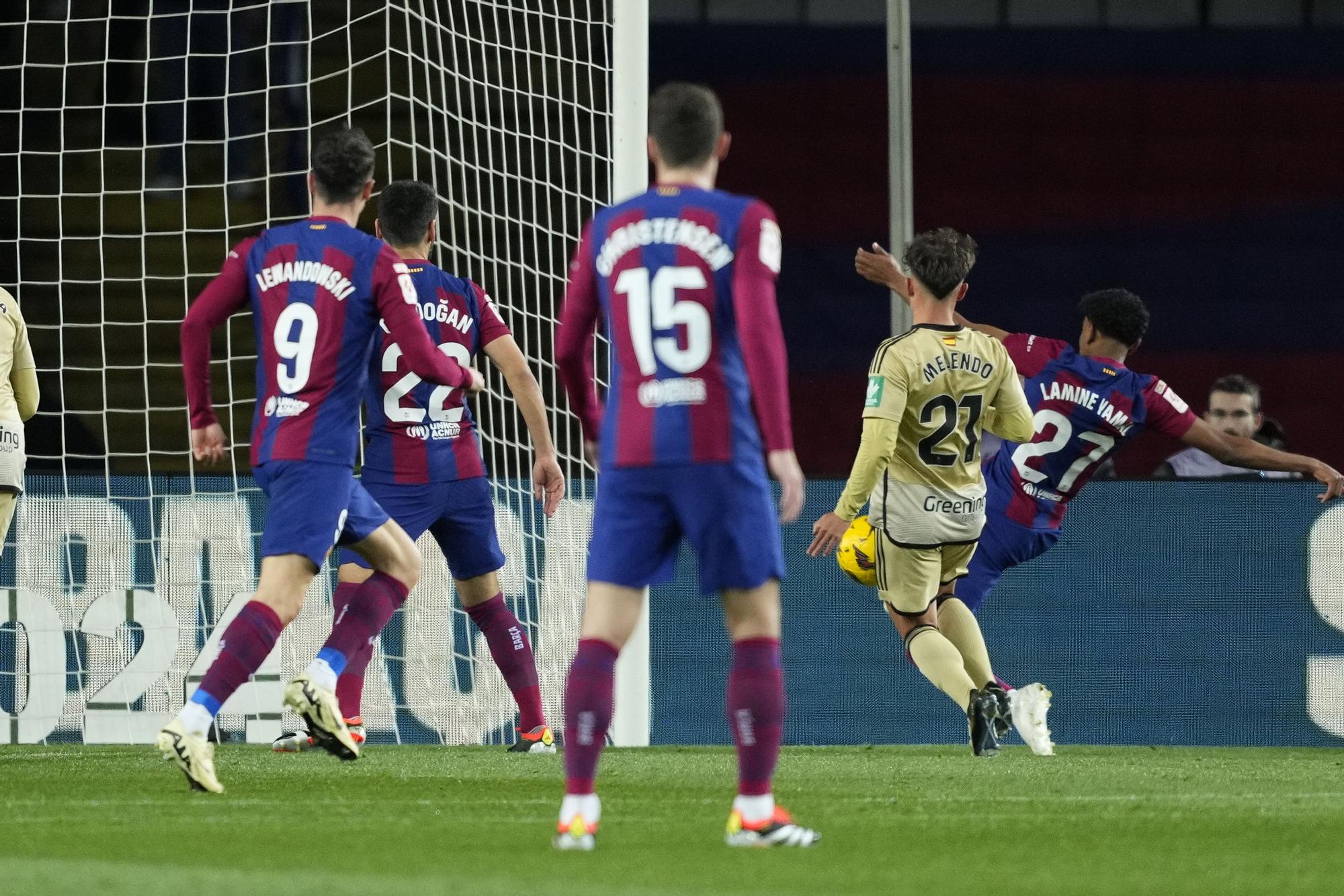 1-1. Barça y Granada empatan al descanso con goles de Lamine Yamal y Ricard